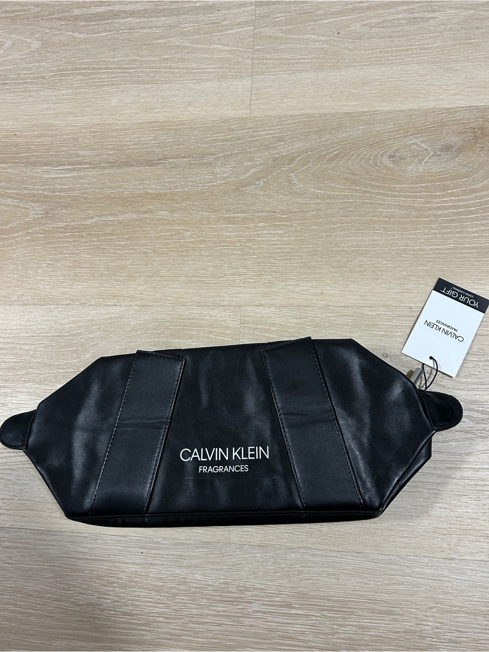 Calvin Klein Black Men's Toiletry Pouch